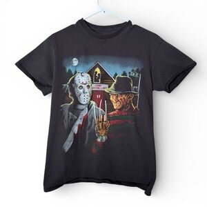 Nightmare on Elm Street graphic T-shirt Halloween Horror size Medium